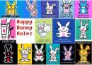 happy bunny .
