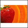 strawberry and oranges