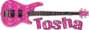 Tosha Pink Guitar