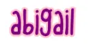 sample. ABIGAIL