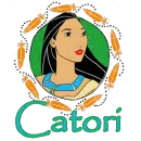 Catori Pocahontas With Circle Of Feathers