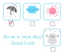 good luck