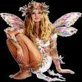 Little girl fairy