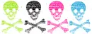 Colorful Skulls