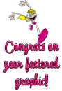 Congrats on your featured graphic!