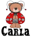 Ladybug Bear- Carla