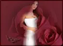 Lady with Red Roses