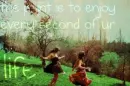 the point is to enjoy