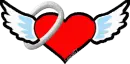 Heart with Angel Wings