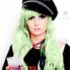 audrey kitching green hair, photoshopped