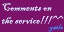 comments