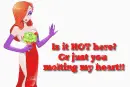 hot ice cream