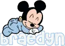 Braedyn Baby Mickey Mouse