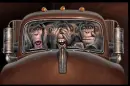 never let a monkey drive