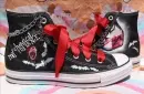 Hand made My Chemical Romance Converse