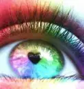 colorful eye