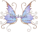 Monique's wings. 