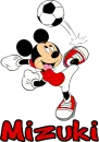 Mizuki Mickey Mouse Soccer