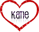 Glitter Heart - Katie