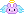 mini purple angel bunny 