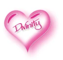 pink heart with name Divinity