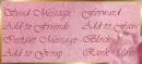 Golden Notes Contact Table