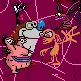 Stimpy Bday slap