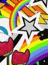 stars and rainbow