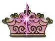 Pink crown