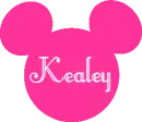 mickey with the name kealey