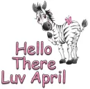 zebra april
