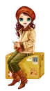 doll winking