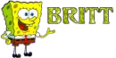 Britt Spongebob w/o Glitter