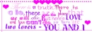 There is...
