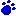 Blue paw