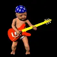 Baby play music