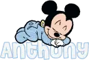 Anthony Baby Mickey Mouse