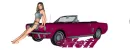 Blonde Chick On Car Nell