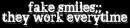 smiles