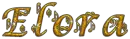 Gold glitter musical name