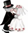 CREDDY BEARS JUST MARRIED