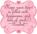 pink note