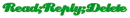 Read Reply Delete (Green)