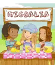 Candy bar dolls with name Migdalia