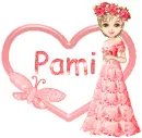 Candy bar doll with name Pami