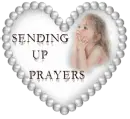 SENDING UP PRAYERS