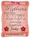 scroll with name Judy