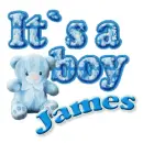 ItÂ´s a boy! ...James