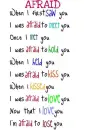 Afraid