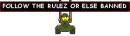 follow d rules or else banned